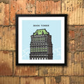 Book Tower print
