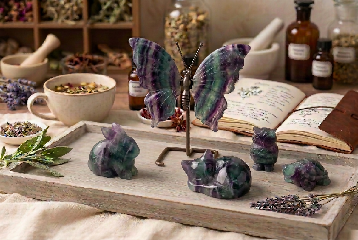 Fluotite Sculptures