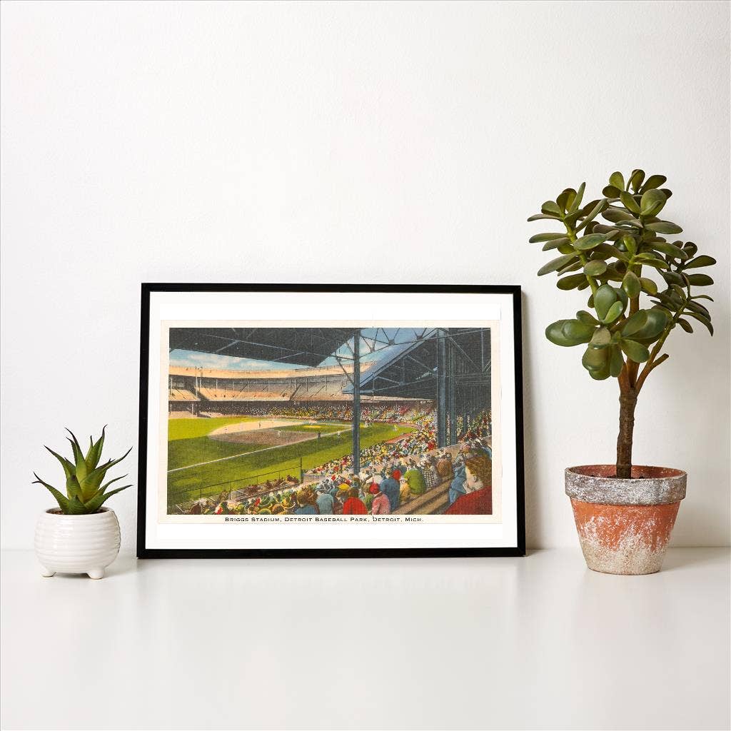 Art Print AS-42 Briggs Stadium, Detroit, Michigan