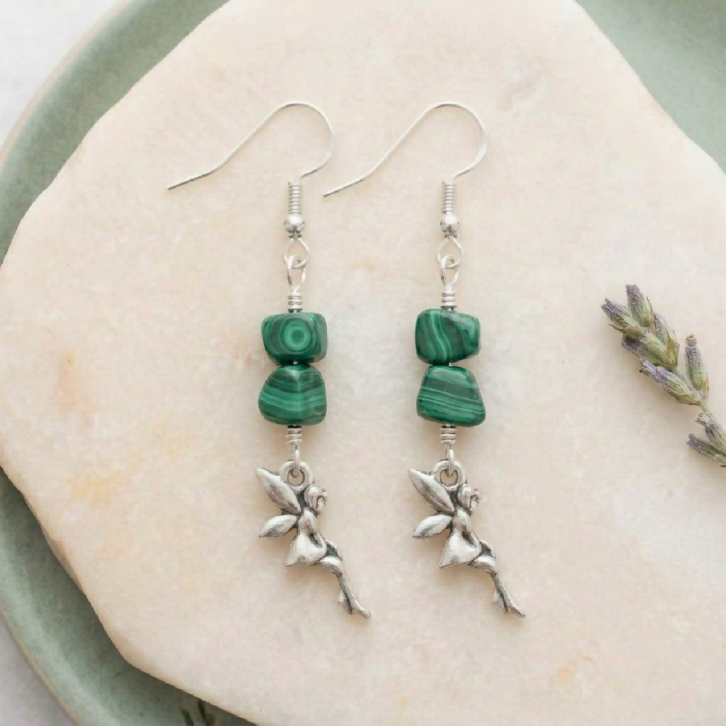 Sterling Silver Fairy Earrings