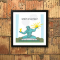 Spirit of Detroit print