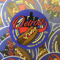 Sticker - Detroit Coney Capital - Blue - Round