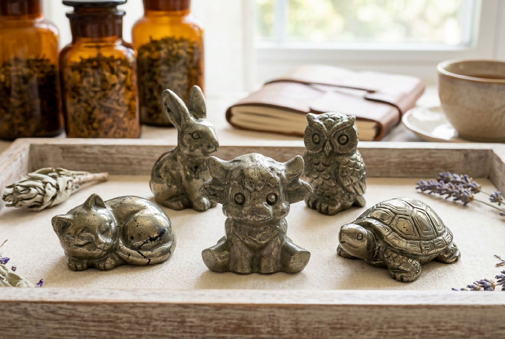 Pyrite Sculptures