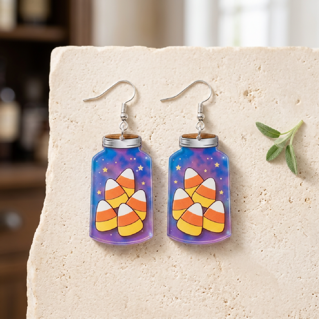 Sterling Silver Halloween Earrings