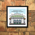 Michigan State Fairgrounds Coliseum print