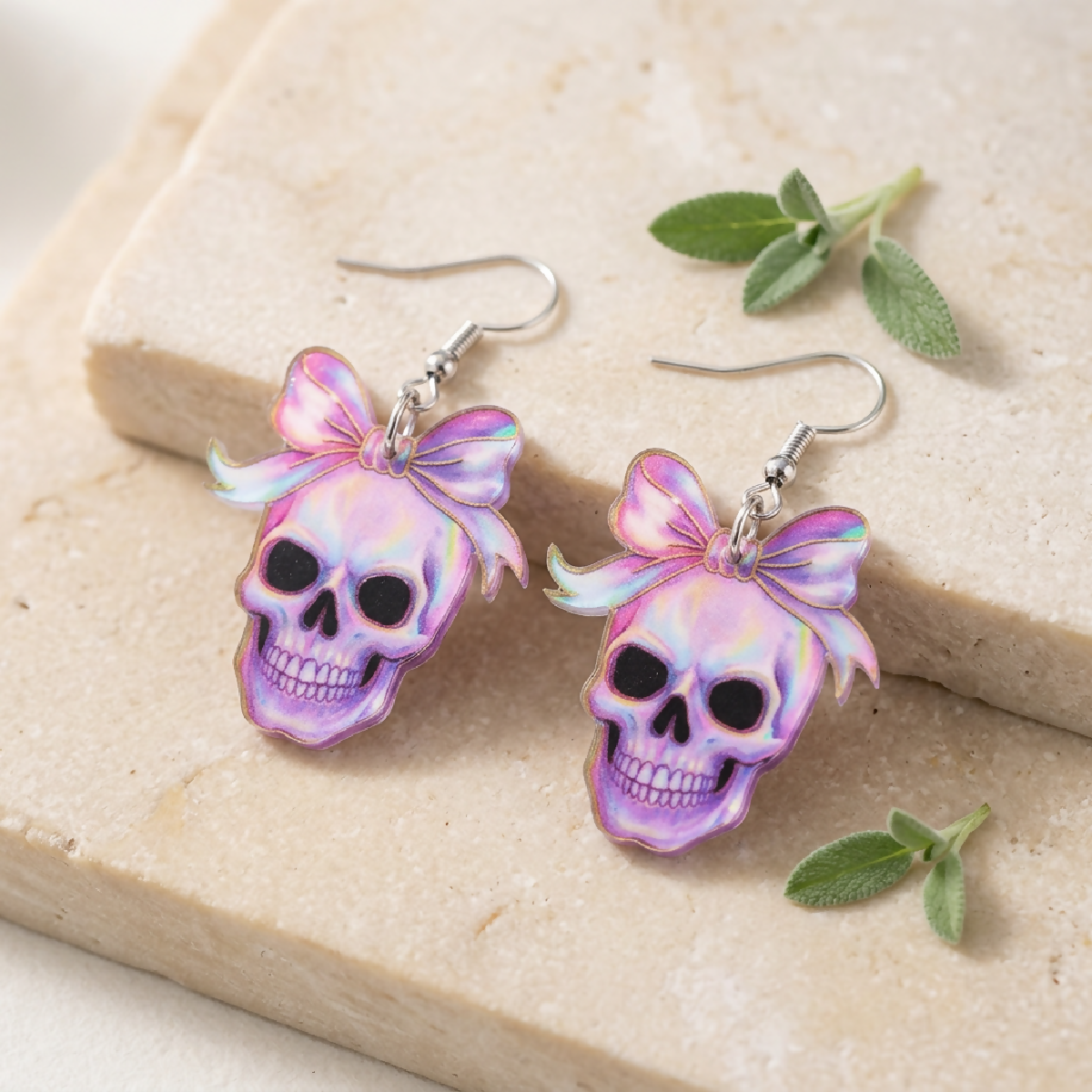 Sterling Silver Halloween Earrings