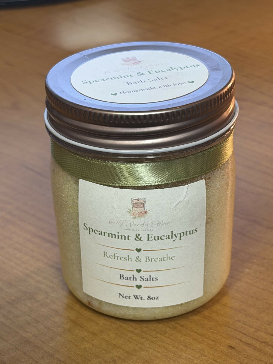Spearmint & Eucalyputs bath Salt