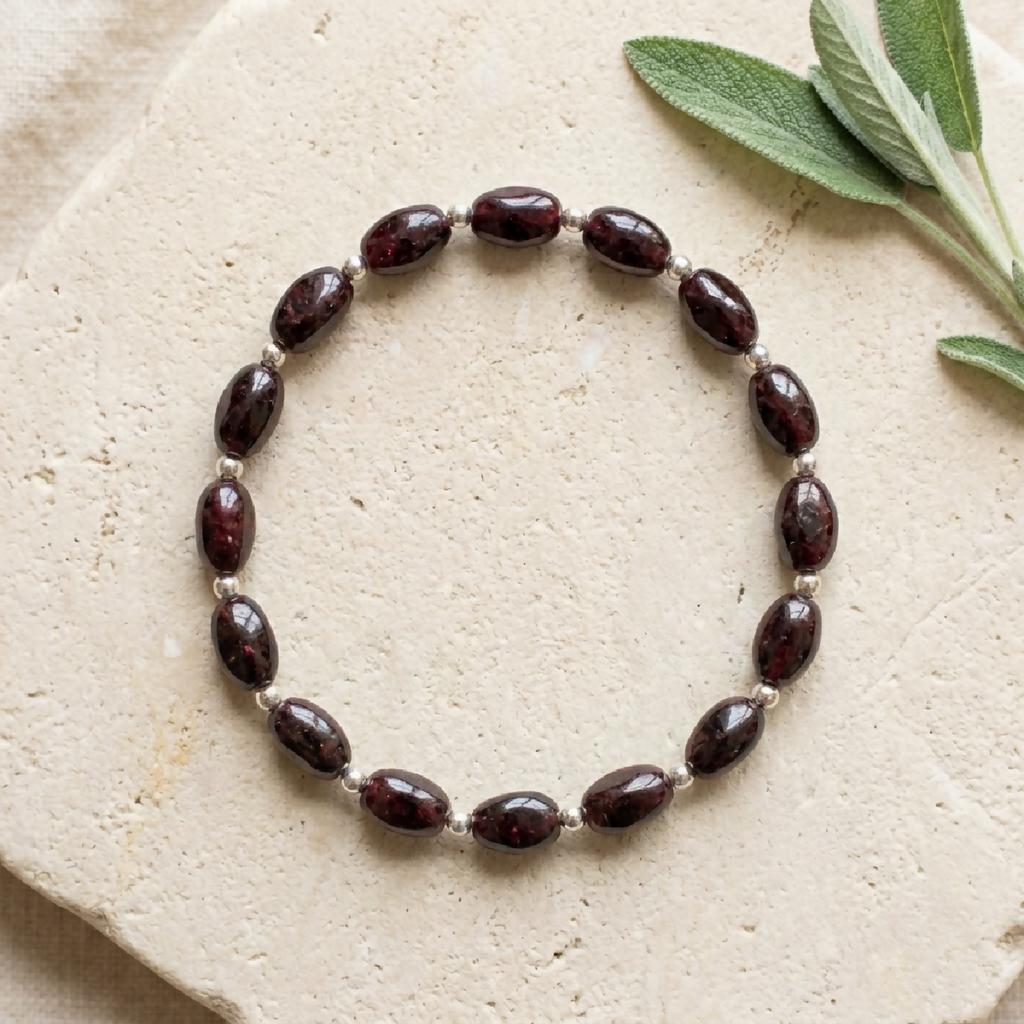 Garnet Bracelet (Healing, Protection )