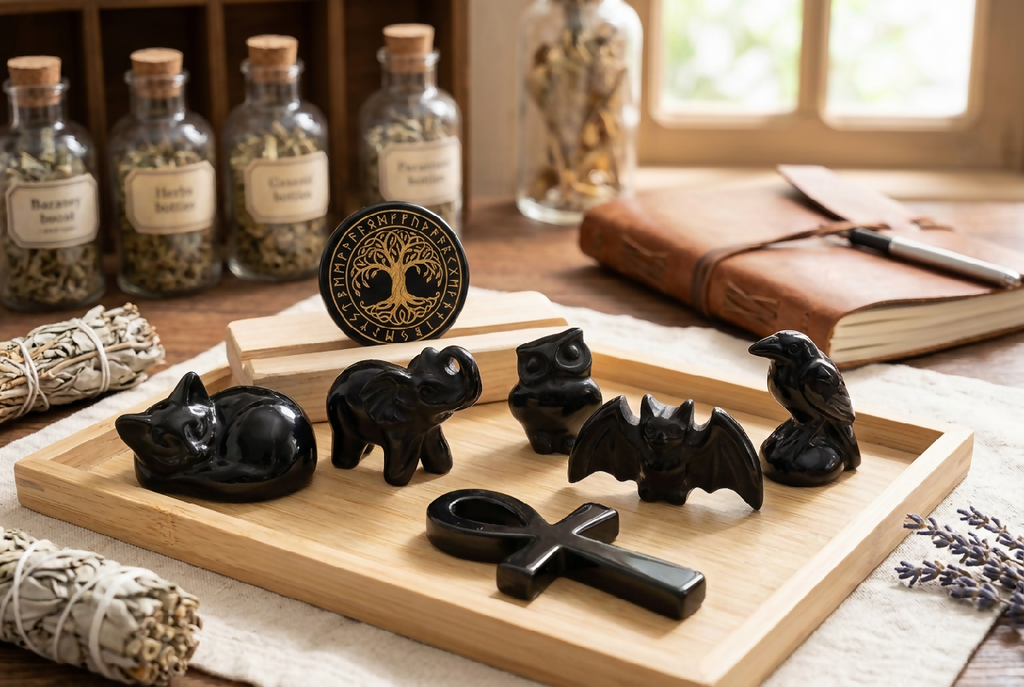 Obsidian Sculptures