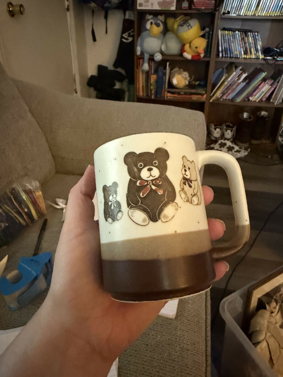 Teddy bear mug