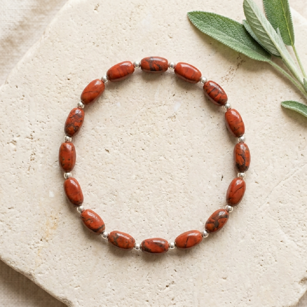 Red Jasper Bracelet (Confidence, Empowerment)