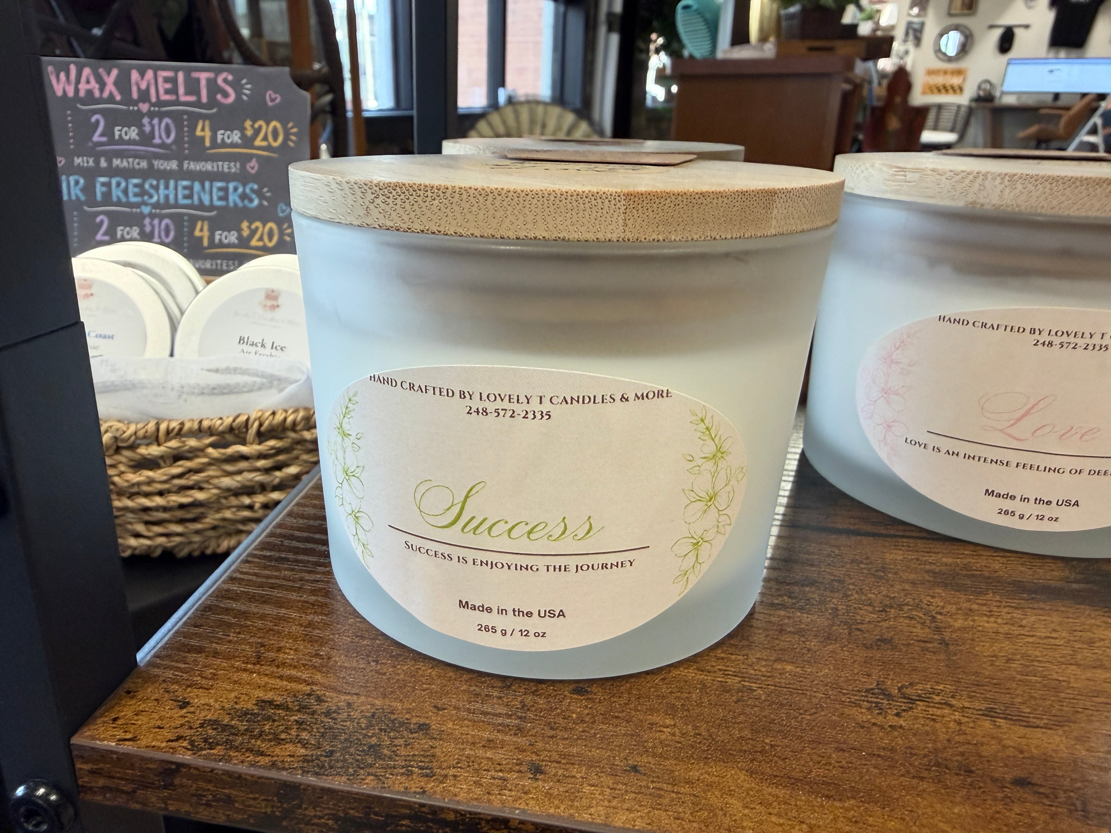 Manifesting Candle — Lovely T's Candles & More