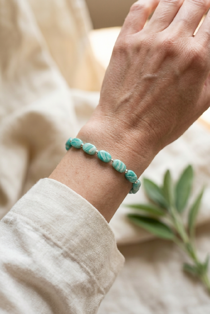 Amazonite Bracelet (New Beginnings, Courage)