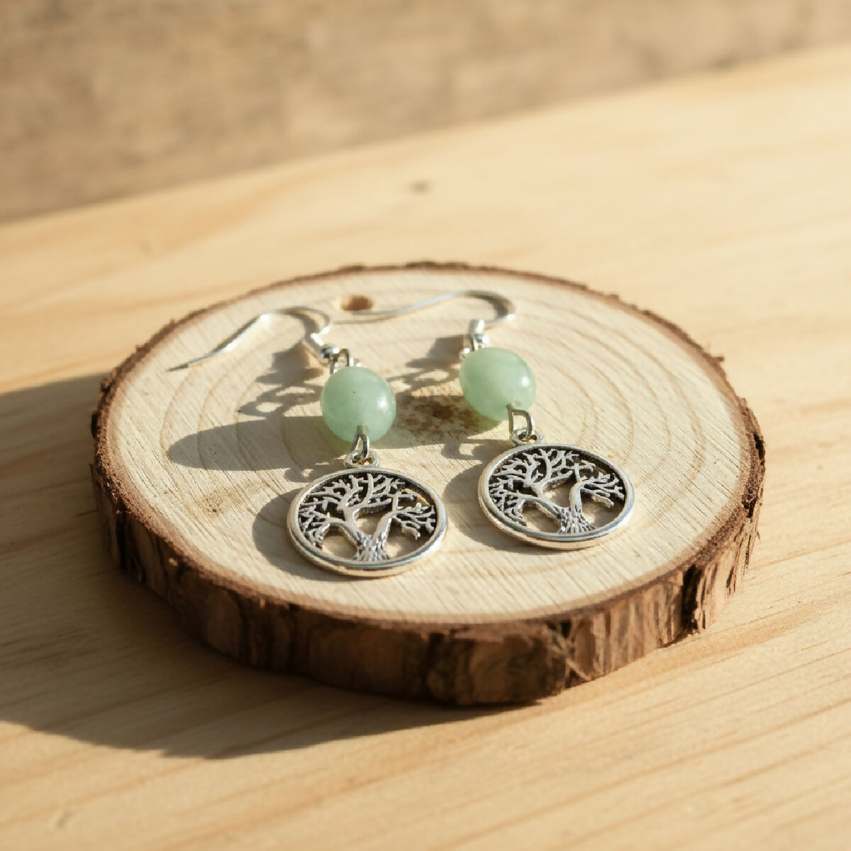Sterling Silver Tree Earrings
