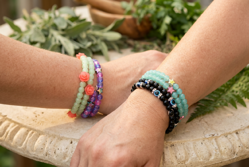 Glass Bead Bracelet