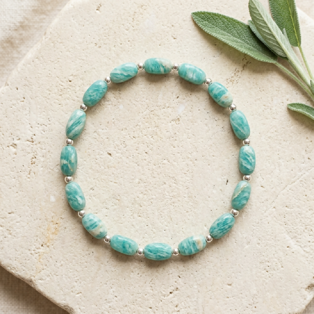 Amazonite Bracelet (New Beginnings, Courage)