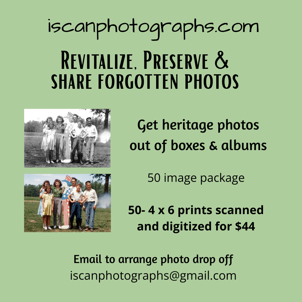 Photo Preservation Package — 50 Photos Scanned & Digitized
